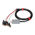 Miniatyrbillede 5 af 7: Komponentkabel 1,8 m/5,9 fod Dobbelt afskærmet Plug and Play Digital AV Output Komponent 5RCA YPbPr-kabel til GameCube