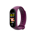 Miniatyrbillede 3 af 7: RD05 IPS Højopløselig Fuld Farve Display Bluetooth4.0 Smart Armbånd Band Monitor Information Pushpurple