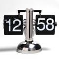 Miniatyrbillede 4 af 8: SAYTAY Retro Digital Flip Down Ur - Internt Gear Betjent-Sort-1