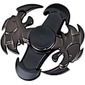 Miniatyrbilde 1 av 4: Fingertupp-Kazoo med Membraner, Lanyard - Enkelt å Lære, Fantasifullt Morsomt Instrument for Band, Liveopptredener, Fest, Reise Black