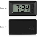 Miniatyrbilde 8 av 8: LCD Digital Klokker Bord Bil Dashbord Skrivebord Elektronisk Klokke Dato Tid Kalender Display