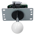 Miniatyrbild 7 av 7: QM070901 Arcade-spel joystick-kit Zero Delay Arcade-spel DIY-kit delar med kodare 10 knappar joystick för MAMEMixed Color (vit)