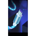 Pikkukuva 3 / 4: USB C -laturikaapeli, valaistu virtaava 5A USB - Type C -pikalatauskaapeli useimmille älypuhelimille