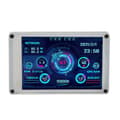 Miniatyrbilde 6 av 7: 3,5 tommers datamaskin temperaturmonitor dobbel USB PC sensorpanelskjerm for AIDA64 PC CPU GPU RAM HDD datamonitor for RasPi for Linux