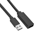 Miniatyrbillede 2 af 7: USB 3.0 han til hun datakabel computer mus tastatur U disk forlængerkabel (sort 2m)
