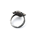 Miniatyrbillede 4 af 5: Dishonored 2 Emily Kaldwin Imperial Signet Ring Retro Metal Band Håndlavet