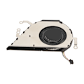 Miniatyrbillede 4 af 7: Bærbar køleventilator 4Pin stik Aluminiumlegering ABS Lys Lille CPU køleventilator til Vivibook 14in X420U X420UA X420UQ