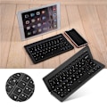Miniatyrbild 2 av 7: Mini bärbar magnetisk hopfällbar vattentät Bluetooth trådlöst tangentbord för IOS/ Android/ Windows