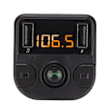 Pikkukuva 5 / 7: Monitoiminen LED-autonlaturi Bluetooth 5.0 FM-lähetin Handsfree-puhelut MP3-soitin Kaksi USB-porttia Nopea lataus