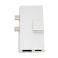 Miniatyrbilde 5 av 7: Dual USB C-utvidelseshub - Profesjonell 7-porters Plug and Play 5 Gbps dataoverføring USB C-hub for Surface Pro 8 9 X