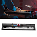 Miniatyrbilde 4 av 7: Keyboard Piano 61 Tangenter Instrument Elektrisk med USB Mikrofon for Barn Nybegynner MQ6187