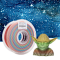 Miniatyrbillede 5 af 7: 3D-printertilbehør PLA-filament 1,75 mm Farverigt gradientfilament 15 farvekombinationer