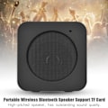 Miniatyrbillede 7 af 7: Mini bærbar trådløs Bluetooth-højttaler HD Stereo Sound Support TF-kort (sort)