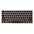 Miniatyrbilde 3 av 7: Bluetooth trådløs kablet tastatur berøringsplate oppladbar for IOS Android Windows svart