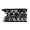 Miniatyrbillede 5 af 7: PCI Express-adapterkort USB3.1 Højhastighed 5 Gbps 5 porte Ekstern PCIe-netværksadapter til Windows til OS X