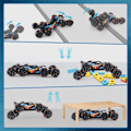 Pikkukuva 8 / 8: Hieno 8-pyöräinen käsin ohjattava rc-temppuauton lelu, eleohjattavat kauko-ohjattavat autot 6-7-8-12-13-14-vuotiaille pojille, syntymäpäivälahjaideoita
