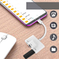 Pikkukuva 3 / 7: USB-Ethernet-sovitin 3-in-1 Type C -verkkoadapteri, muuntaa matkapuhelimen yhteyden Ethernet-verkkoon
