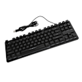 Miniatyrbild 5 av 7: Mekanisk tangentbord 87 tangenter Trådbunden USB Bakgrundsbelysning Speltillbehör för bärbar dator GK‑10