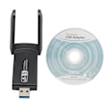 Miniatyrbilde 1 av 7: USB3.0 WiFi-adapter 2.4GHz 5GHz Dual 5Dbi Antenne WiFi Dual Band Nettverksadapter for Windows 11 10 for OS X for Linux