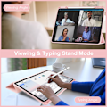 Miniatyrbillede 3 af 5: Etui til iPad Air 5. generation 2022/iPad Air 4. generation 2020 10,9 tommer, Trifold Stand Etui med blyantholder