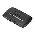 Miniatyrbillede 5 af 7: KVM-switch 4 computere, der deler 4 USB-enheder KVM-switche til tastatur, mus, printer til Windows, Linux og Chrome OS