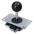 Miniatyrbillede 4 af 7: QM070901 Arcade Game Joystick Kits Zero Delay Arcade Game DIY Kit Dele med Encoder Board 10 Knapper Joystick til MAMEBlack