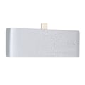Miniatyrbillede 2 af 7: USB C Hub Adapter Multifunktionel 3,5mm USB PD HD 4K Type C Hub Adapter til S9 Plus S9 Note 9 Note 8 Grå