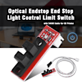 Miniatyrbilde 3 av 7: Optisk endestopp End Stop Lysstyring Begrensningsbryter med 50CM Kabel for 3D-skriver