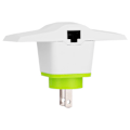 Miniatyrbilde 1 av 4: 2.4G 300Mbps 802.11 Trådløs WiFi Repeater Dual Network Ports AP Range Extender