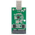 Miniatyrbillede 1 af 7: Riser-kort PCBA-konverteradapter MSATA SSD til USB 3.0-grænseflade Computerhardware