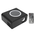 Miniatyrbilde 2 av 7: Mini bærbar projektor Full High Definition 1080P LED-projektor Hjemmekino Filmprosjektor for IOS for Android Bærbar PC Svart AU-plugg