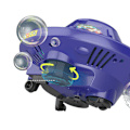 Miniatyrbild 4 av 6: Robot Bubbelmaskin för Barn - Snurrar, Rör Sig, Musik, Ljus - Bubbelblåsare, Maskin för Pojkar & Flickor - Coola Utomhusleksaker - Födelsedag purple