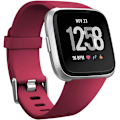 Pikkukuva 1 / 6: Älykäs rannekkeen hihna on yhteensopiva Fitbit versa -älykellojen, versa 2:n ja versa Lite se -kellojen kanssa naisille ja miehille（Punainen-L）
