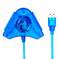 Miniatyrbillede 3 af 7: for PS2 til PC Konverter Plug and Play 1 PC Computer til 2 for PS2 Adapter Konverter Kabel til WIN98 XP 7 8