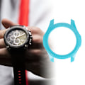 Miniatyrbillede 6 af 7: 2 stk. PC Fashionable Watch Protect Case Cover Scale Protective Shell til GALAXY WATCH Smartwatch S4/S3Blå