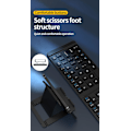 Miniatyrbillede 9 af 9: Foldbar Tastatur og Mus Combo, Bluetooth Bærbar Tastatur, Genopladelig Bærbar Rejse til iOS Android Windows Mac OS, Understøtter 3 Enheder