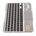 Miniatyrbilde 6 av 7: Bluetooth-tastatur Multifunksjon Ultra Slim Gjenladbar Bakgrunnsbelysning RGB-nettbrett-tastatur for IOS for Android