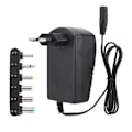 Miniatyrbillede 1 af 7: Universal 30W 3V-12V Justerbar Spændingsadapter Med 6 Stik