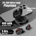 Miniatyrbilde 7 av 8: Klips på øreklips ørepropper åpen øre hodetelefoner trådløse Bluetooth øreklips beinledende ledning hodetelefoner øretelefoner headset beinledning E Black