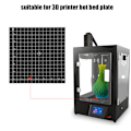 Miniatyrbilde 3 av 7: Varme sengsplattform klistremerker for 3D-skriver byggeflate svart 300*300