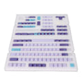Miniatyrbillede 2 af 7: PBT Keycaps 128 Nøgler Levende Farver Udfadningsfri Holdbar PBT Nem Installation Mekanisk Tastatur Keycaps Vaporwave