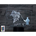Miniatyrbild 1 av 7: 3D Go Fishing Fjärrkontroll 16 Färger Nattlampor Illusion Akryl LED Bord Sänglampa Barn Sovrum Skrivbordsdekoration Födelsedagspresenter Leksak för Barn