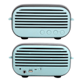 Miniatyrbild 6 av 7: Utomhus trådlös Bluetooth-högtalare handhållen mikrofonsystem bärbar högtalarsats grön