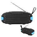 Pikkukuva 7 / 7: Langaton Bluetooth-kaiutin Basso Ulkoilupyöräily Tallennuskortti FM-radio Kaiutinlaatikko Sininen
