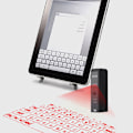 Miniatyrbilde 5 av 7: KB320 Virtuelt laser tastatur Bluetooth Multi-Point Recognition Projection Keyboard