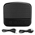 Pikkukuva 1 / 7: Langaton Bluetooth-kaiutin, pieni halkeamaääni, kannettava audio, matkapuhelin, ulkokäyttöön tarkoitettu minikokoinen subwoofer, musta