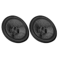 Miniatyrbilde 3 av 7: 2 stk papirhøyttalerkonus subwooferkonuser trommepapir 1,4 tommer indre diameter med gummioppheng for 8 tommer høyttaler