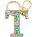 Miniatyrbillede 3 af 9: Initial Nøglering, Bogstav Taske Charm til Kvinder--A