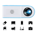 Miniatyrbilde 6 av 7: YG210 Mini bærbar hjem LED 1080P HD projektor diffus refleksjons videoprojektor