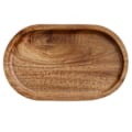 Miniatyrbilde 1 av 5: Serveringsbrett i tre, brett i tre, solid naturlig rektangulær akasieplate for matfest, ost, forrett